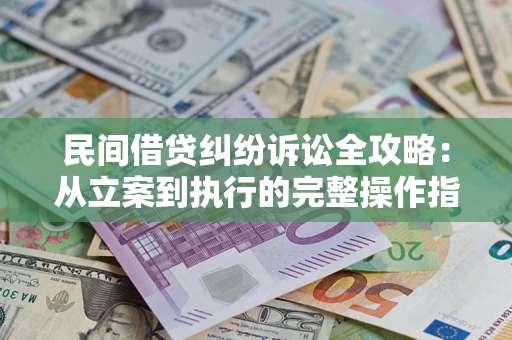 北京民间借贷纠纷诉讼全攻略：从立案到执行的完整操作指南