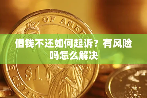 北京借钱不还如何起诉？有风险吗怎么解决