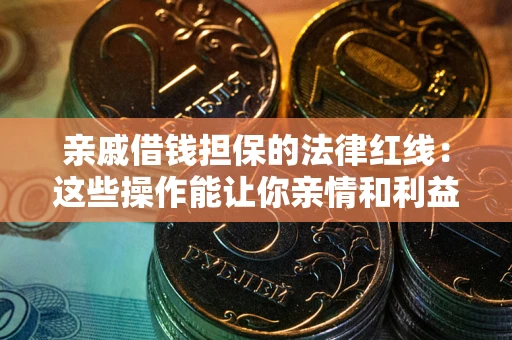 北京亲戚借钱担保的法律红线：这些操作能让你亲情和利益两不误