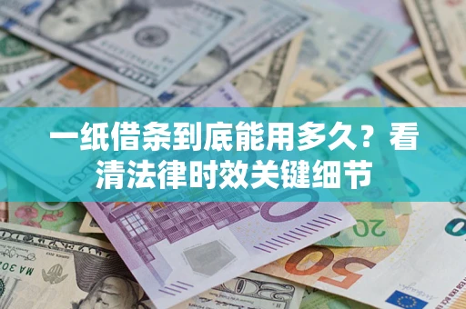 北京一纸借条到底能用多久？看清法律时效关键细节