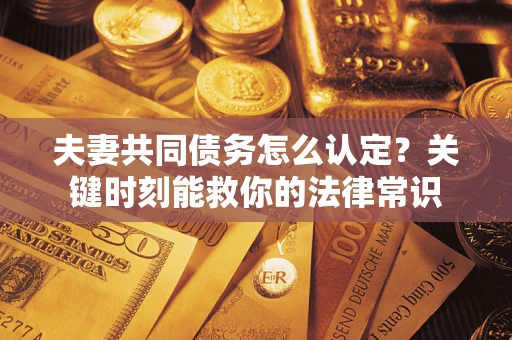 北京夫妻共同债务怎么认定？关键时刻能救你的法律常识